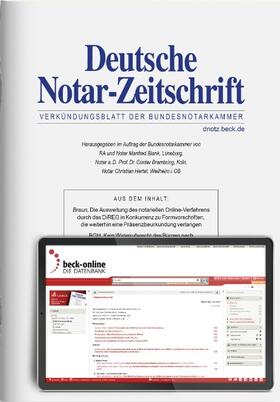 Deutsche Notar-Zeitschrift (DNotZ)