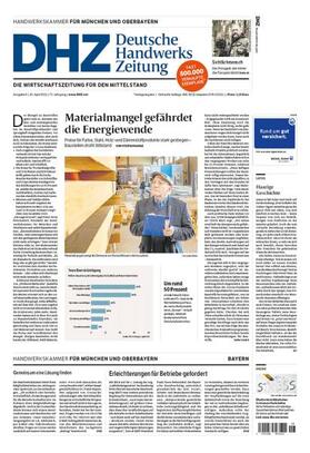 Deutsche Handwerks Zeitung - DHZ