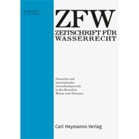 ZfW - Zeitschrift für Wasserrecht