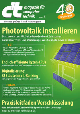 c‘t Magazin für Computertechnik