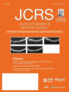 Journal of Cataract and Refractive Surgery