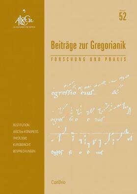 Beiträge zur Gregorianik