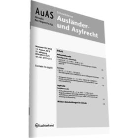 Schnelldienst AuAS - Ausländer- und Asylrecht