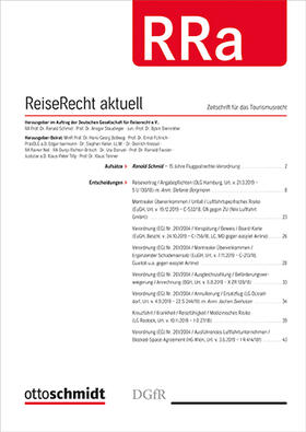 ReiseRecht aktuell - Rra