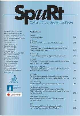 Zeitschrift für Sport und Recht (SpuRt)