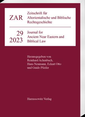 Zeitschrift für Altorientalische und Biblische Rechtsgeschichte