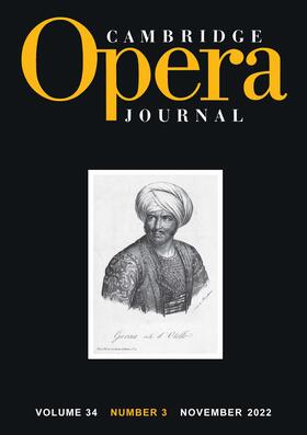 Cambridge Opera Journal