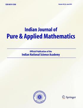 Indian Journal of Pure and Applied Mathematics
