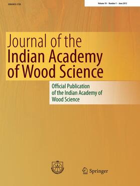Journal of the Indian Academy of Wood Science