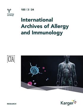 International Archives of Allergy and Immunology