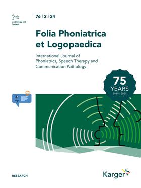 Folia Phoniatrica et Logopaedica