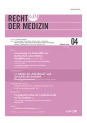 Recht der Medizin (RdM)