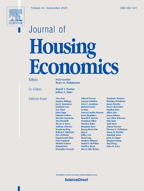 Journal of Housing Economics