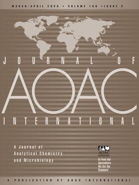 Journal of AOAC INTERNATIONAL