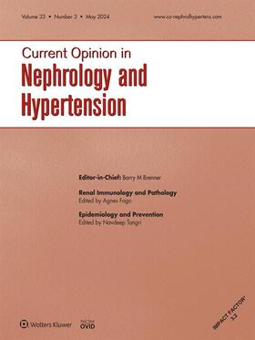 Current Opinion in Nephrology & Hypertension