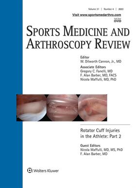 Sports Medicine & Arthroscopy Review