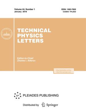 Technical Physics Letters