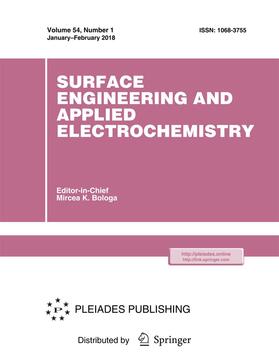 Surface Engineering and Applied Electrochemistry