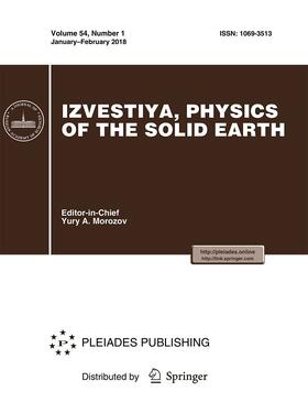 Izvestiya, Physics of the Solid Earth