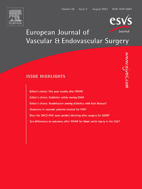 European Journal of Vascular and Endovascular Surgery