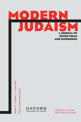 Modern Judaism - A Journal of Jewish Ideas and Experience