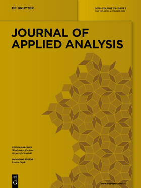 Journal of Applied Analysis