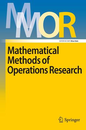 Mathematical Methods of Operations Research