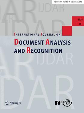 International Journal on Document Analysis and Recognition (IJDAR)