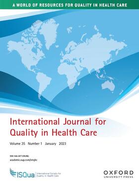 International Journal for Quality in Health Care