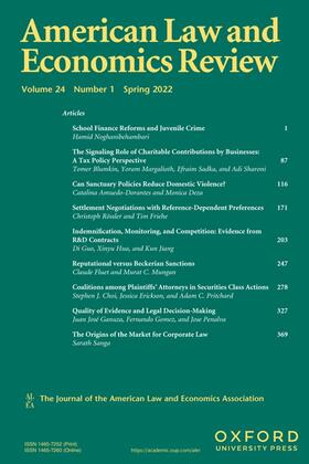 American Law and Economics Review