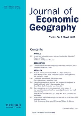 Journal of Economic Geography