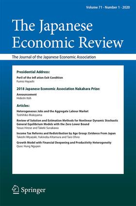 The Japanese Economic Review