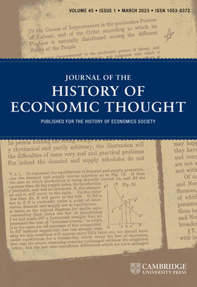 Journal of the History of Economic Thought