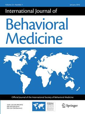 International Journal of Behavioral Medicine