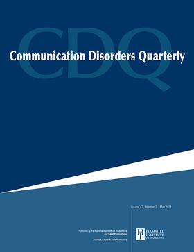 Communication Disorders Quarterly
