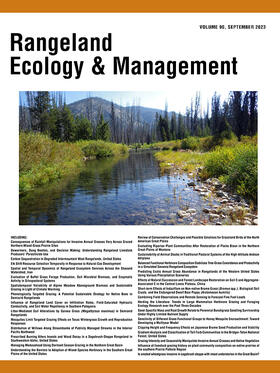 Rangeland Ecology & Management
