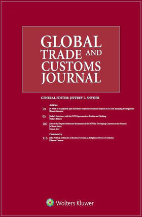 Global Trade and Customs Journal