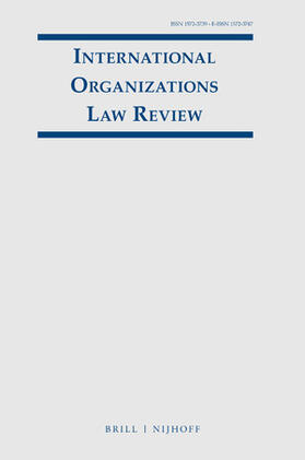 International Organizations Law Review