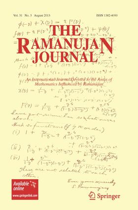 The Ramanujan Journal