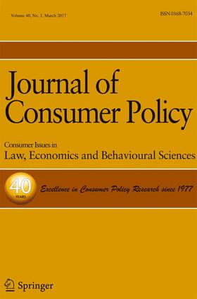 Journal of Consumer Policy