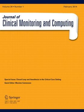 Journal of Clinical Monitoring and Computing