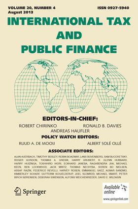 International Tax and Public Finance