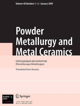 Powder Metallurgy and Metal Ceramics