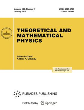 Theoretical and Mathematical Physics