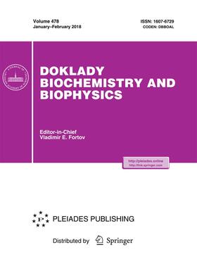 Doklady Biochemistry and Biophysics