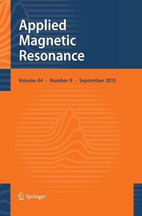 Applied Magnetic Resonance