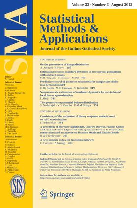 Statistical Methods & Applications