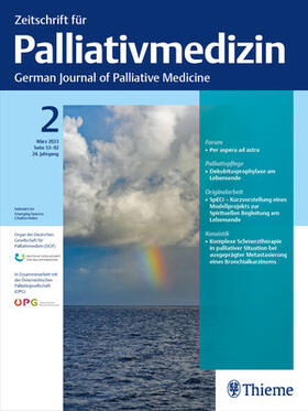 Zeitschrift für Palliativmedizin