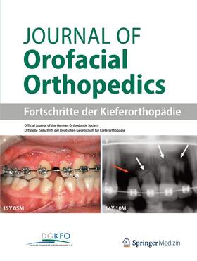 Journal of Orofacial Orthopedics / Fortschritte der Kieferorthopädie