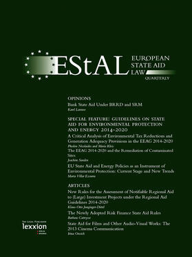 European State Aid Law Quarterly